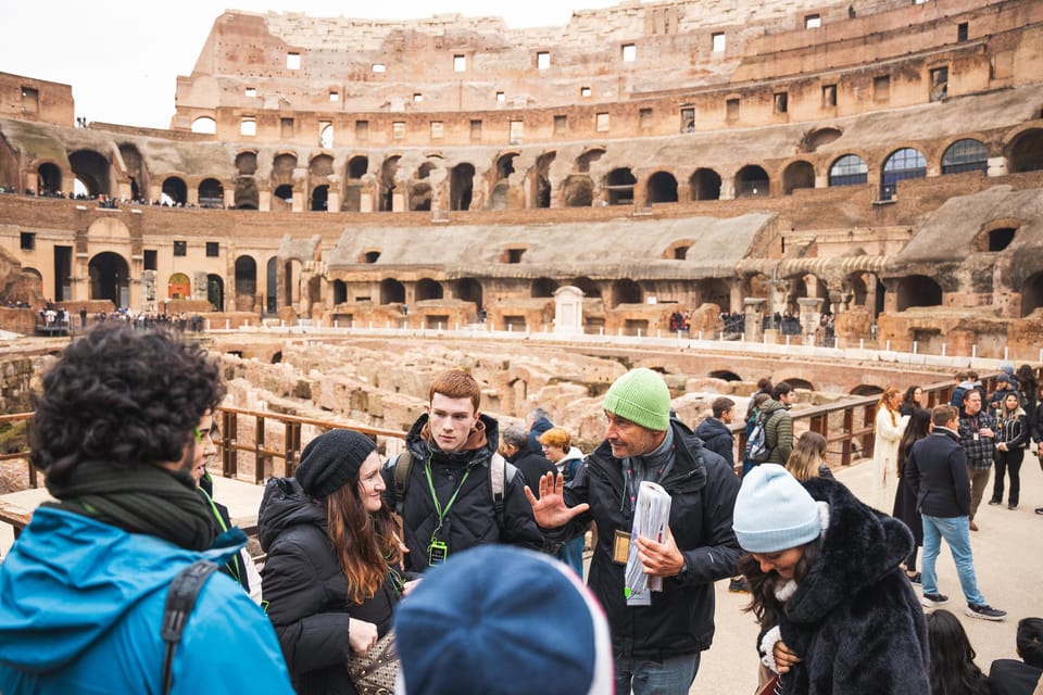 Rome Semi-Private Early Morning Colosseum Express with Arena - The Colosseum guided section: seeing more than stone