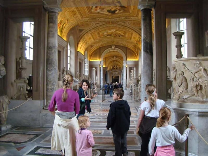 Rome: Semi-Private Vatican, Sistine Chapel & Basilica Tour - Courtyards and galleries: the rooms that set the pace