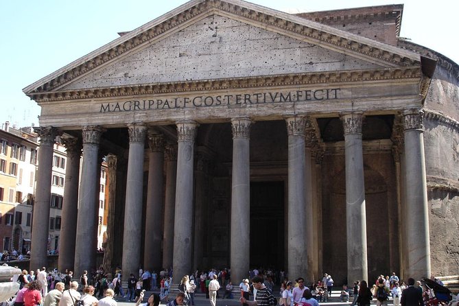 Rome Sightseeing Private Tour: Best of Rome' Fountains and Squares - The Pantheon inside: where Rome’s design makes sense