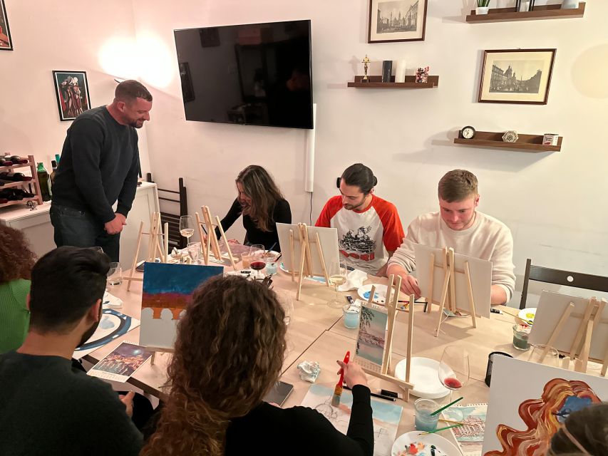 Rome: Small-Group Art Class with Wine - FAQ