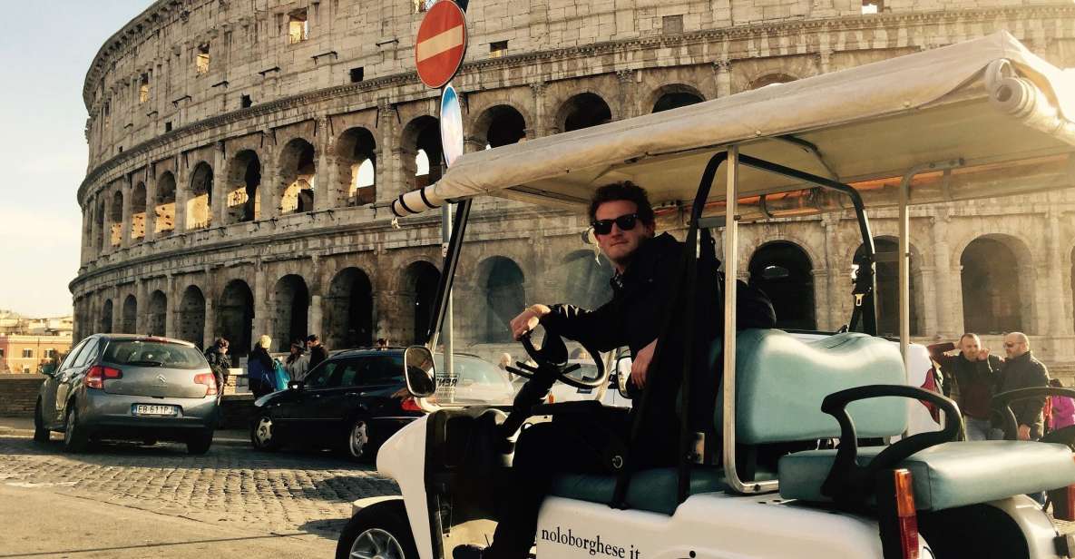 Rome: Small Group Golf Cart Highlights Tour - Golf Cart Comfort in a City Built for Walking