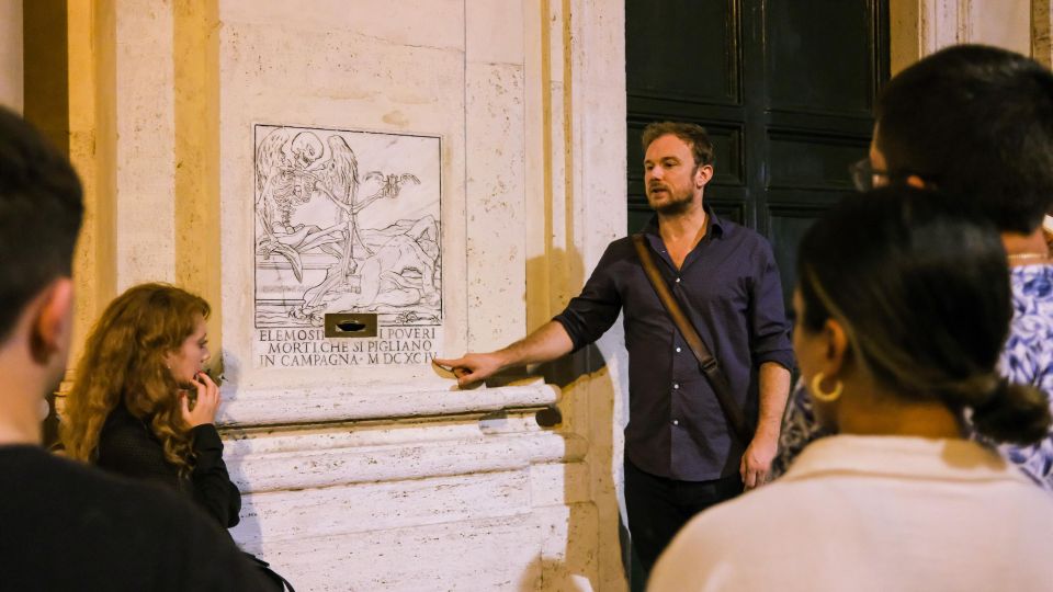 Rome: Small Group Rome's Dark Side - Ghosts & Legends Tour - Castel Sant’Angelo and St. Angelo Bridge: the night’s strongest closer
