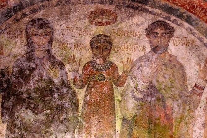 Rome: Small Group Underground Catacombs Tour - Crypts with Pagan and Christian Decorative Themes