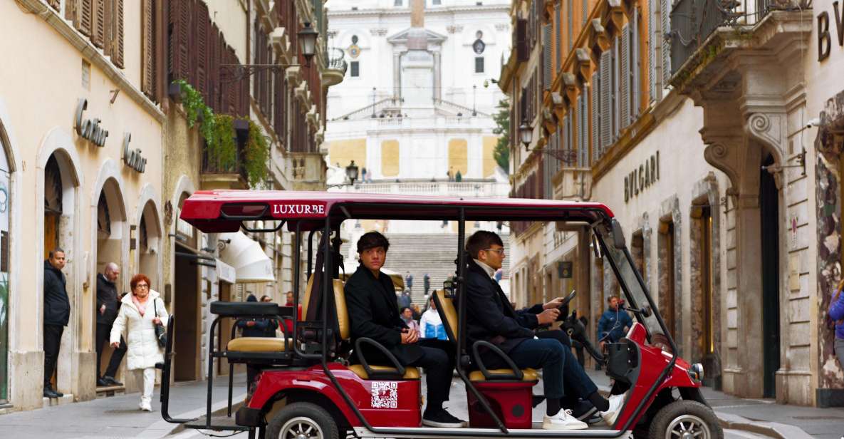 Rome: Squares and Fountains Golf Cart Tour - What the 3 Hours Actually Buys You (Price Value at $47)