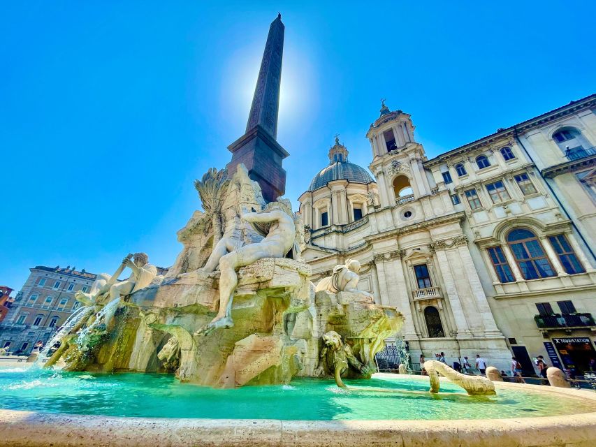 Rome Squares and Fountains Tour & River Boat Hop On Hop Off - Key Points Worth Booking