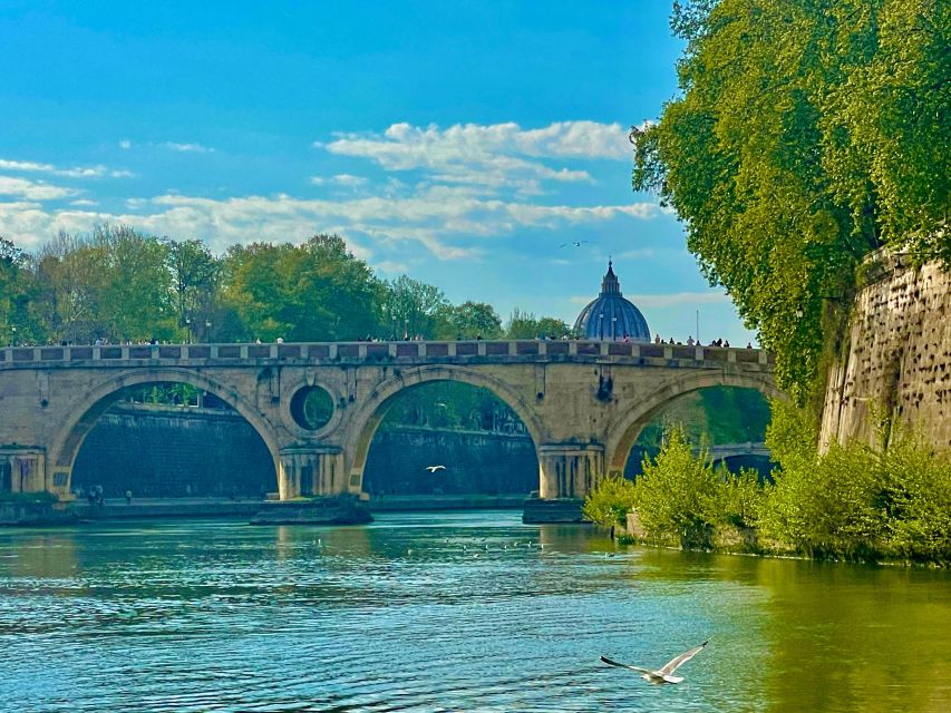 Rome Squares and Fountains Tour & River Boat Hop On Hop Off - Ponte Sant’Angelo and Castel Sant’Angelo: Why the Finish Line Works