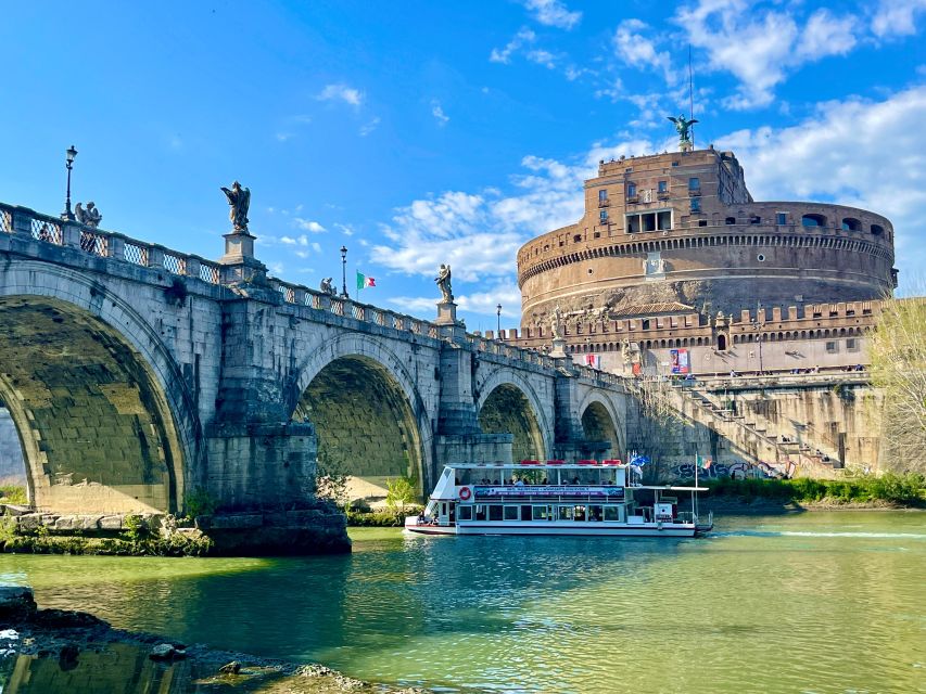 Rome Squares and Fountains Tour & River Boat Hop On Hop Off - Tiber River Hop-On Hop-Off: Views, Timing, and Best Piers