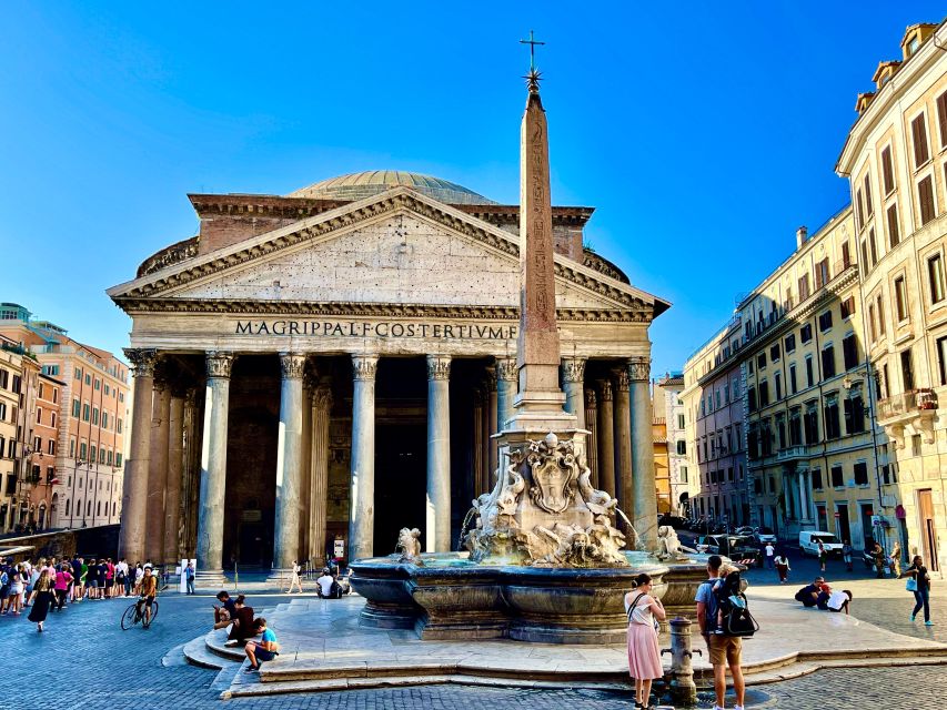 Rome Squares and Fountains Tour & River Boat Hop On Hop Off - Timing, Pace, and What to Wear