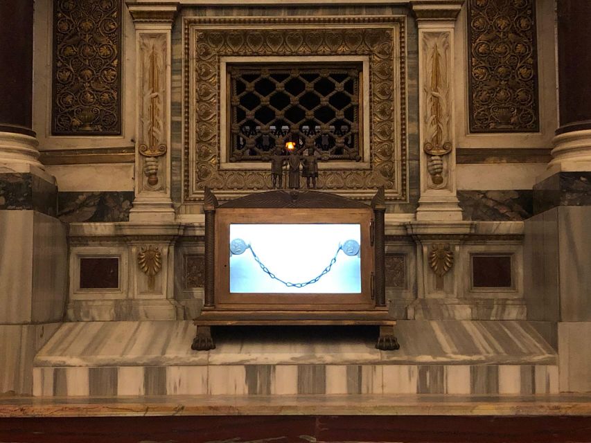 Rome: St Paul's Basilica, Sarcophagus, & Major Basilica Tour - Holy Door at St Paul: what you’ll notice and why it’s special