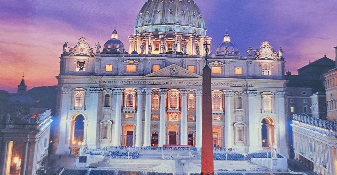 Rome: St. Peter's Basilica and Papal Tombs Guided Tour - St. Peter’s Square: Bernini’s layout and the 2,500-year-old Egyptian Obelisk