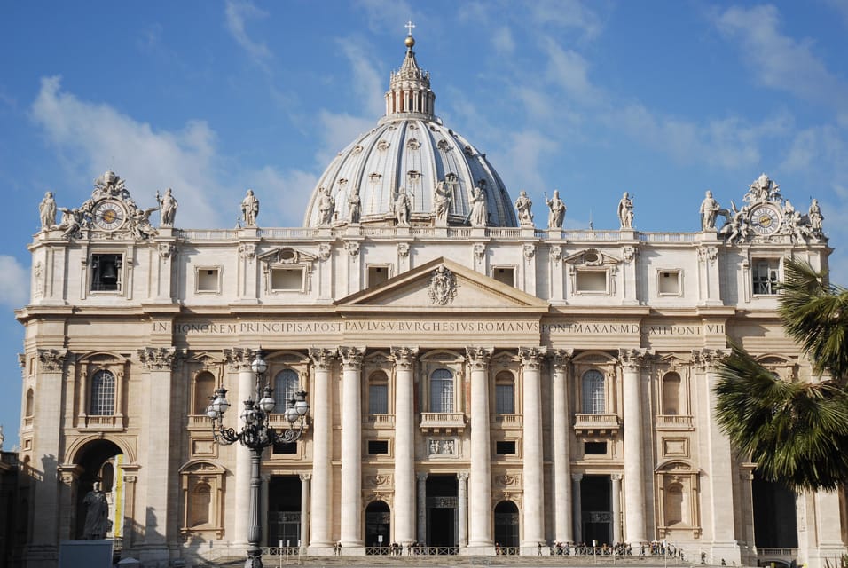 Rome: St. Peter’s Basilica Audio Guide with Dome Climb - Dome tickets plus an audio guide: what that really means