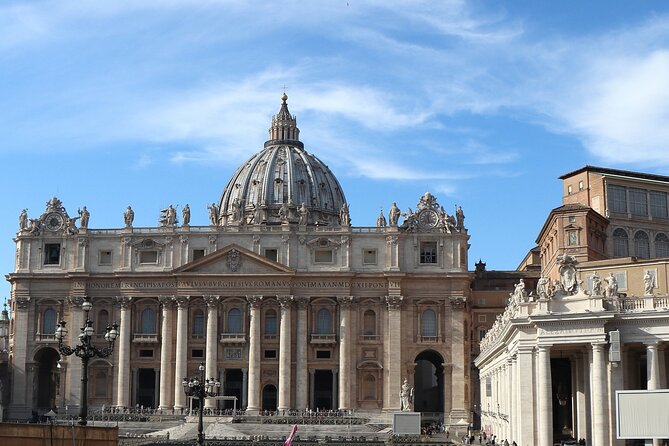 Rome: St. Peter's Basilica, Dome Climb, and Underground Tour - Vatican Grottoes and Papal Tombs: The Underground Side of Rome