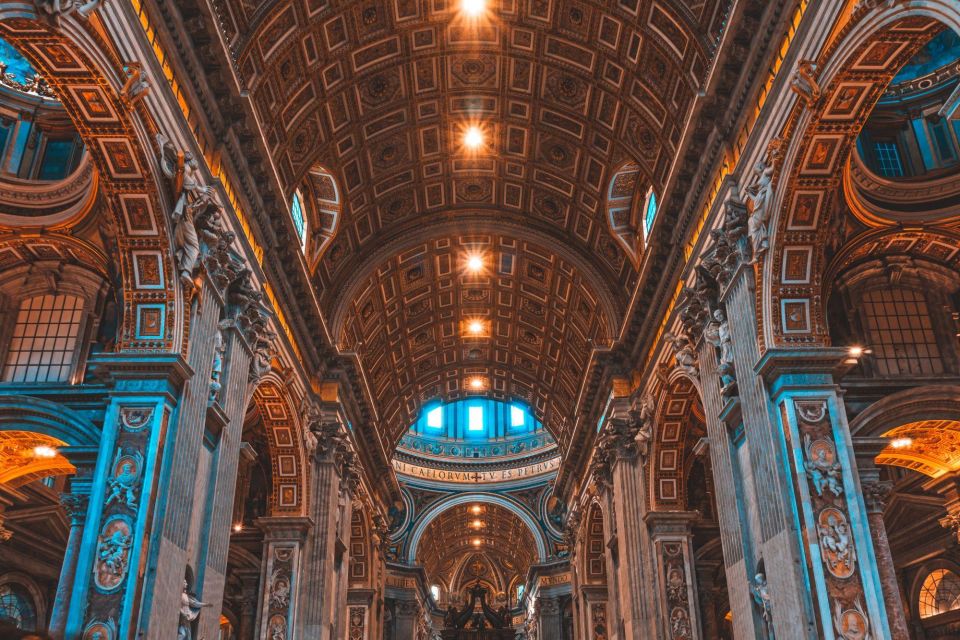 Rome: St. Peter's Basilica Express Guided Tour - Vatican Grottoes Below the Basilica: Papal Tombs and St. Peter’s Burial