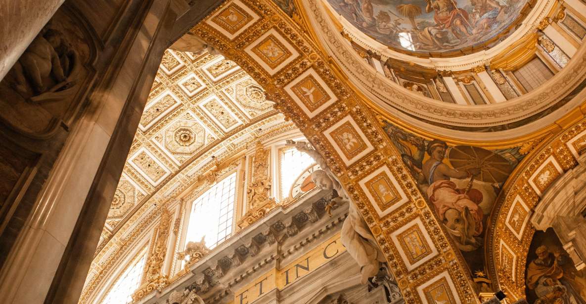 Rome: St. Peter's Basilica Guided Tour with Papal Tombs - Key things you’ll notice on this tour