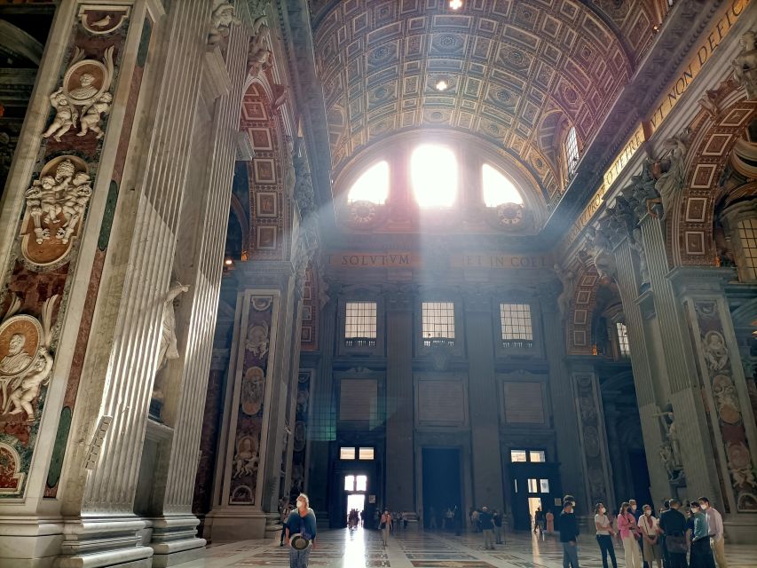 Rome: St. Peter's Basilica Guided Tour with Papal Tombs - Timing, security, and the risk of a late start