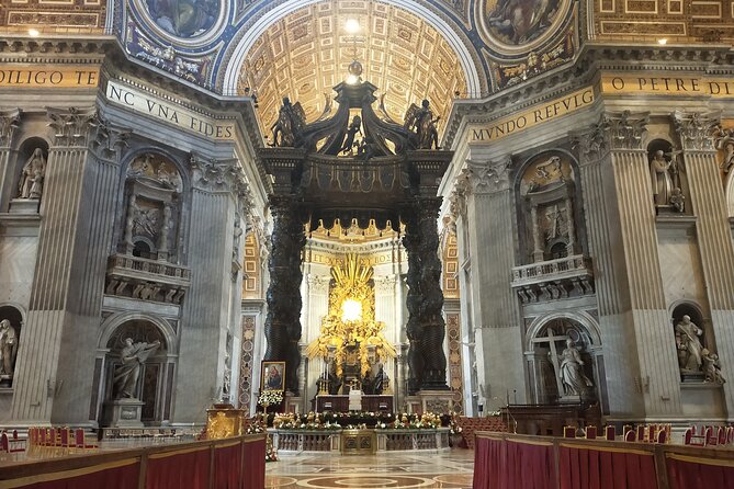 Rome: St. Peter’s Basilica, La Pietà & Papal Tombs Guided Tour - St. Peter’s Basilica: the art stops that land best with guidance