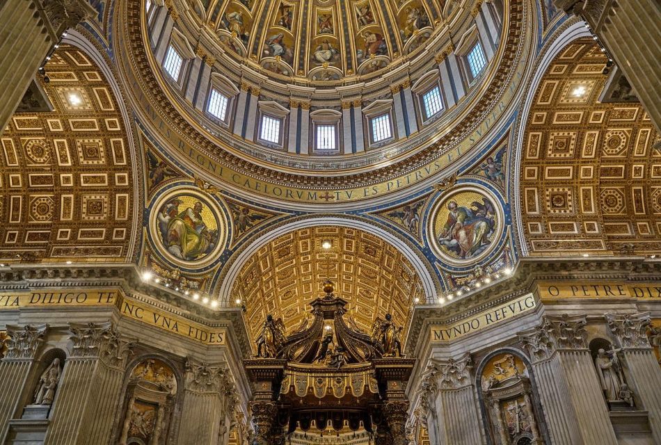 Rome: St. Peter's Basilica, papal tombs tour also with Dome - Listening Tools That Matter: Sterilized Headsets