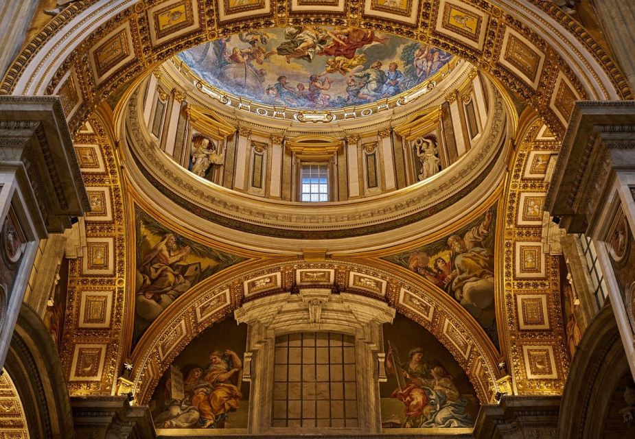 Rome: St. Peter's Basilica, papal tombs tour also with Dome - Dome Access (Optional): Better Views, More Effort