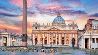 Rome: St Peter's Basilica & Papal Tombs Tour with Dome Climb - St. Peter’s Square: Bernini’s optical effects and an ancient obelisk