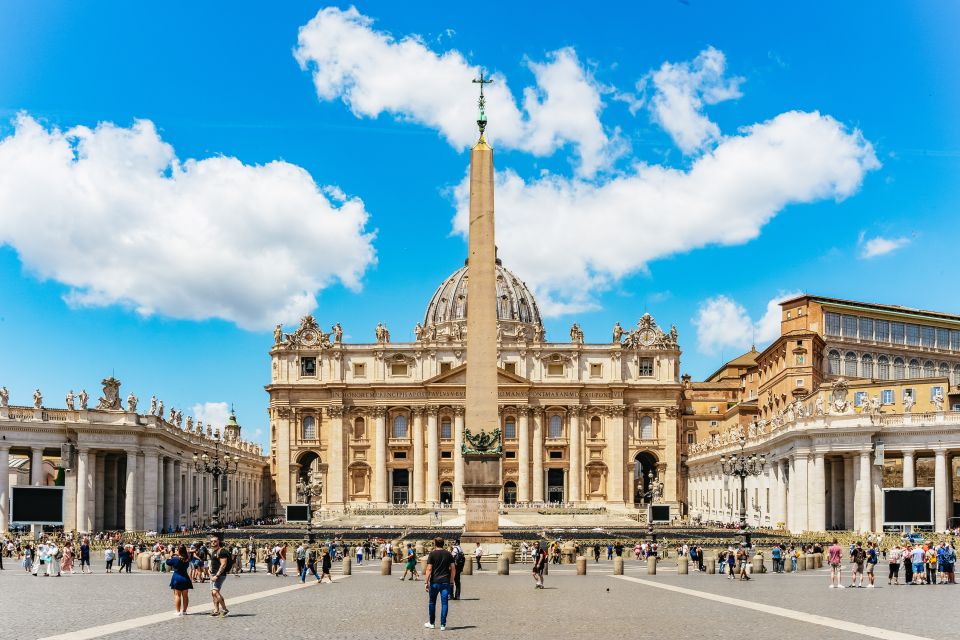 Rome: St. Peter's Basilica, Square and Grottoes Guided Tour - Key Points That Matter Before You Go