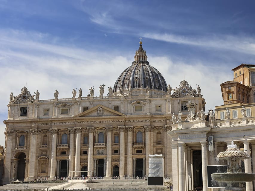 Rome: St. Peter’s Basilica, Tombs Tour & Optional Dome Climb - St. Peter’s Square: Bernini’s colonnade and what you’re standing in