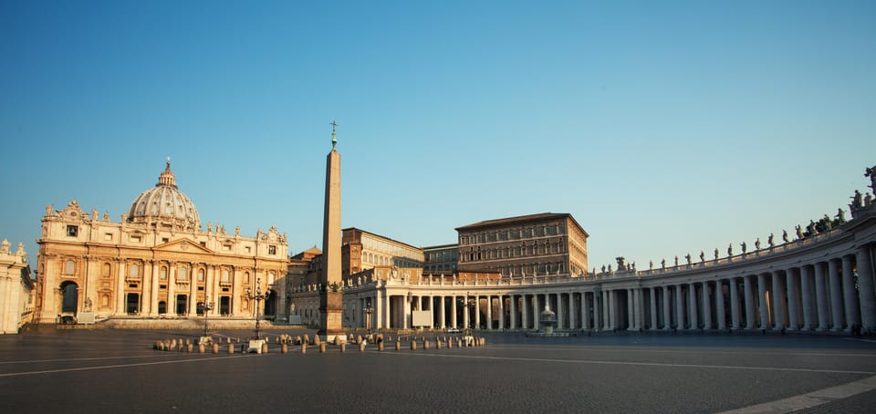 Rome: St. Peter’s Basilica Tour with Dome Lift Access - St. Peter’s Basilica interior: Pietà and Bernini’s Baldachin