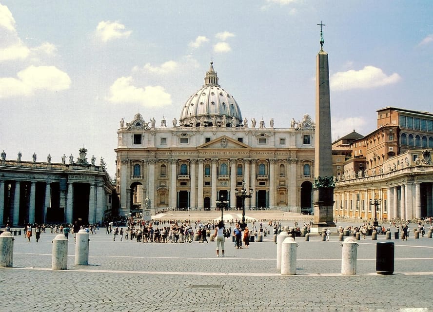 Rome: St. Peter's Basilica Tour with Underground - What This Tour Does Not Include: Museums, Sistine Chapel, Necropolis
