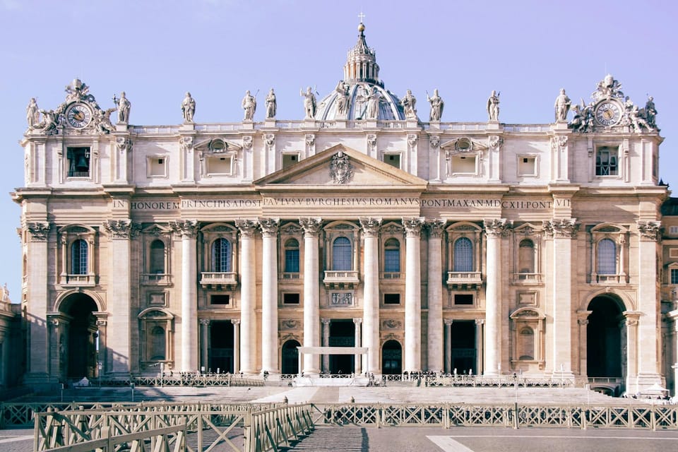 Rome: St. Peter’s Basilica Walking Guided Tour - Why St. Peter’s Basilica feels different with a licensed guide