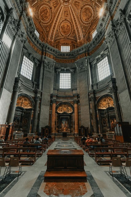 Rome: St. Peter’s Basilica Walking Guided Tour - Security checks, dress code, and how to protect your in-basilica time