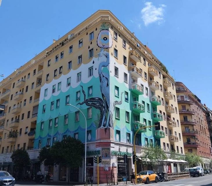 Rome street art tour: off the beaten path with a local guide - Tor Marancia: An Open-Air Contemporary Art Feeling