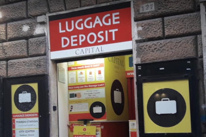 Rome Termini Station Luggage Storage - Finding Capital Luggage Deposit outside Termini