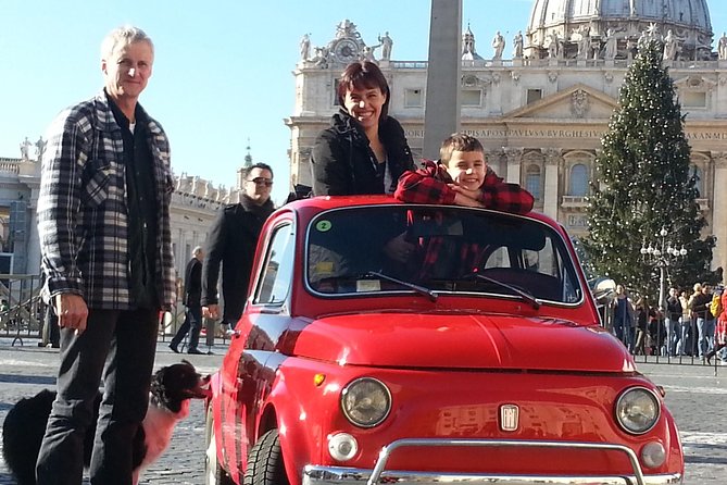 Rome: The Original Fiat 500 Self-Drive Tour - Key highlights at a glance