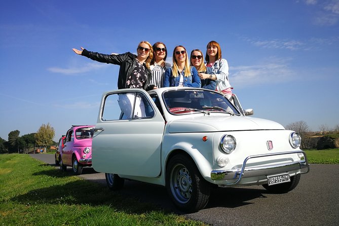 Rome: The Original Fiat 500 Self-Drive Tour - Via Galvani: Rome’s hill made from broken vases