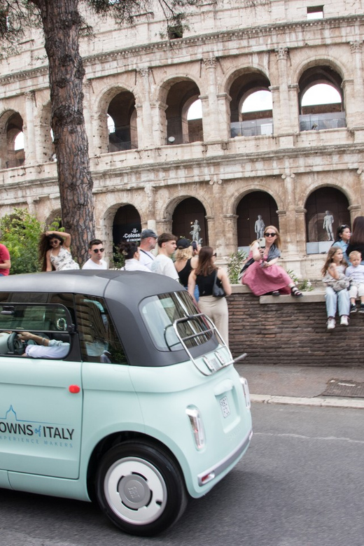 Rome: "The Unmissable" Fiat Topolino Eco-Chic Adventure! - Why This Electric Topolino Tour Feels Different in Rome
