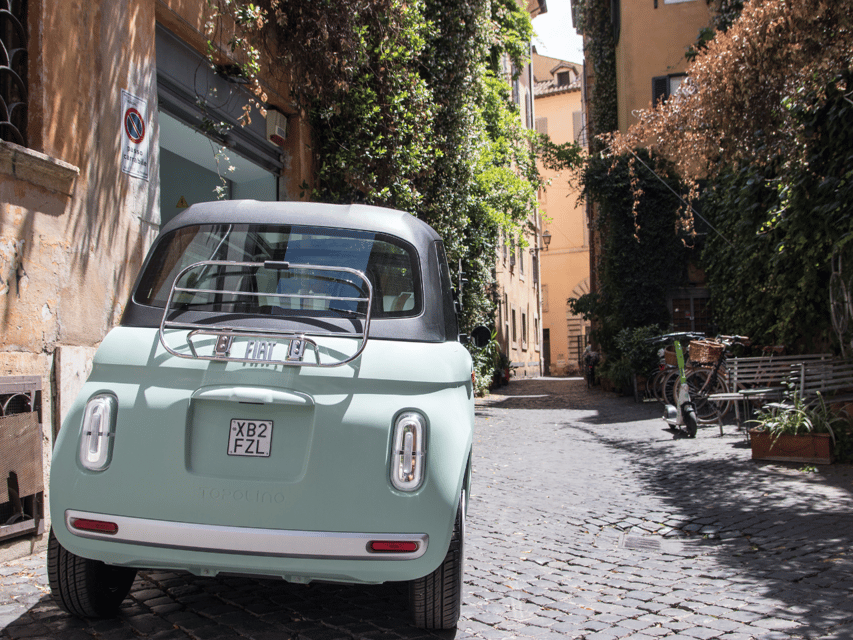 Rome: "The Unmissable" Fiat Topolino Eco-Chic Adventure! - Stop-by-Stop: What You’ll See, What It Feels Like, and Where the Time Goes