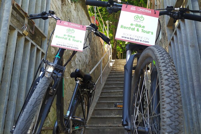 Rome Tiber cycle path: Electric & Muscle Rental Bike - Popular targets on your map: Colosseum, Jewish Ghetto, Appian Way