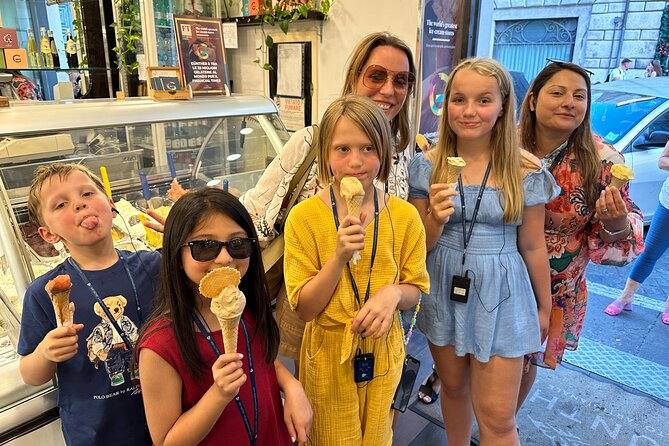 Rome Tour for Kids & Families w Gelato & Pizza including Pantheon - Stop 2: Antico Forno Roscioli and real Roman-style pizza