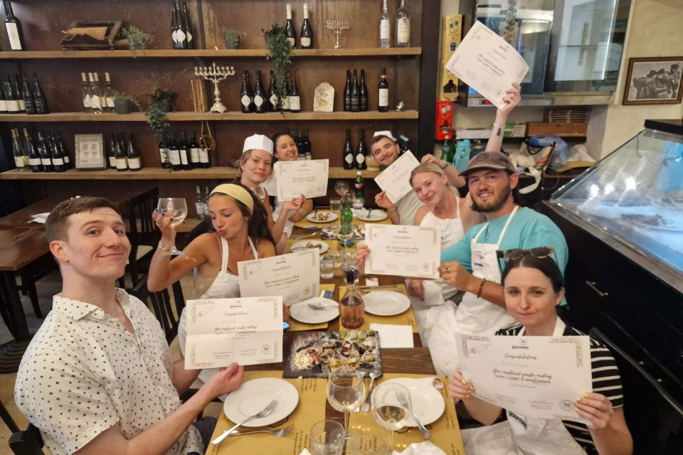 Rome: Traditional Cooking Class in the Jewish Ghetto - Where it starts: meeting at Taverna del Ghetto