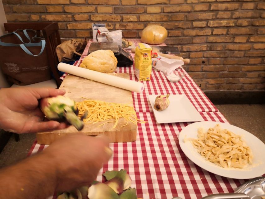 Rome: Traditional Cooking Class in the Jewish Ghetto - Chef time and the kitchen you don’t usually get