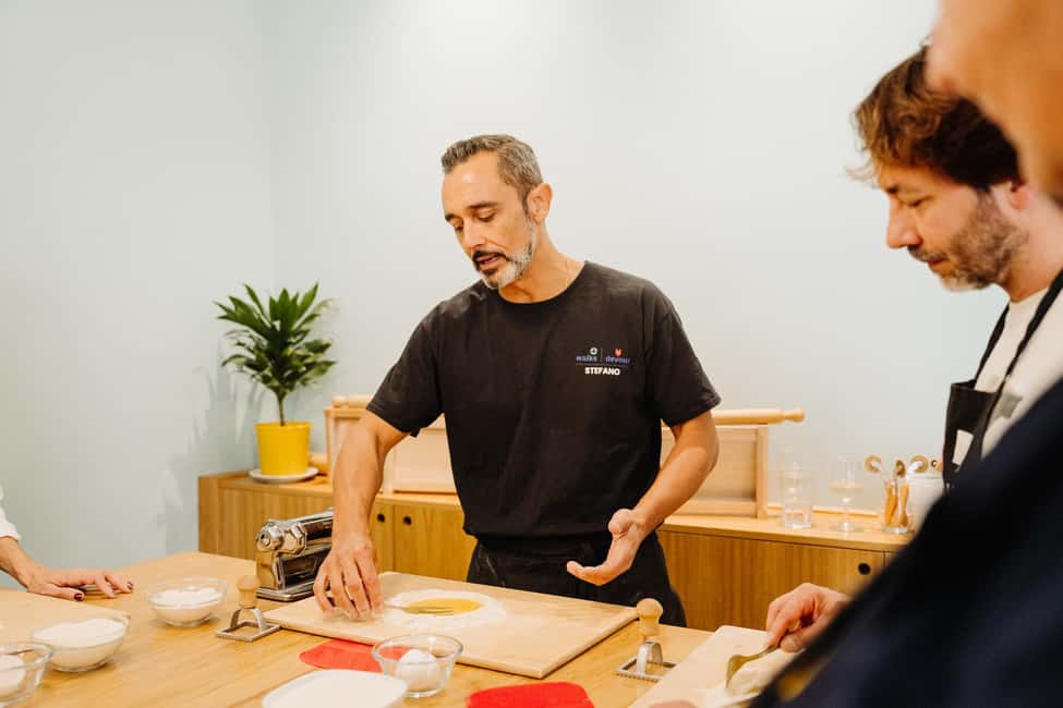 Rome: Traditional Pasta Making Class with Wine & Gelato - Ravioli and Roman sauces: the real lesson in flavor