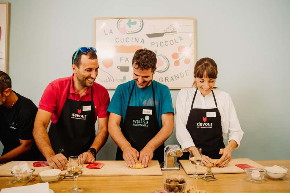 Rome: Traditional Pasta Making Class with Wine & Gelato - Dietary needs: where the class can adapt, and where it can’t