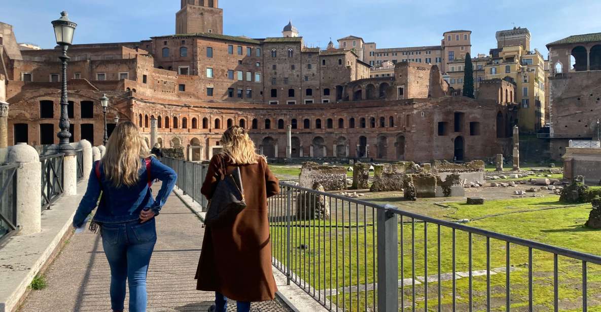 Rome: Trajan Markets Experience with Multimedia Video - Using the Interactive App Audioguide (170+ Points)