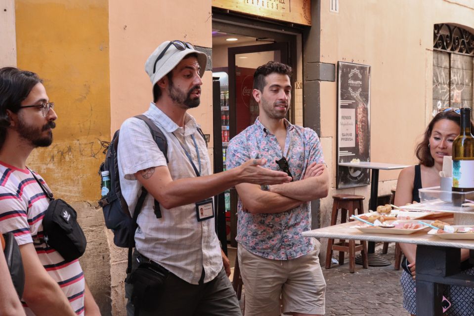 Rome: Trastevere and Campo de Fiori Food Tour - Meeting Point at Piazza Farnese, Then the Neighborhood Shift
