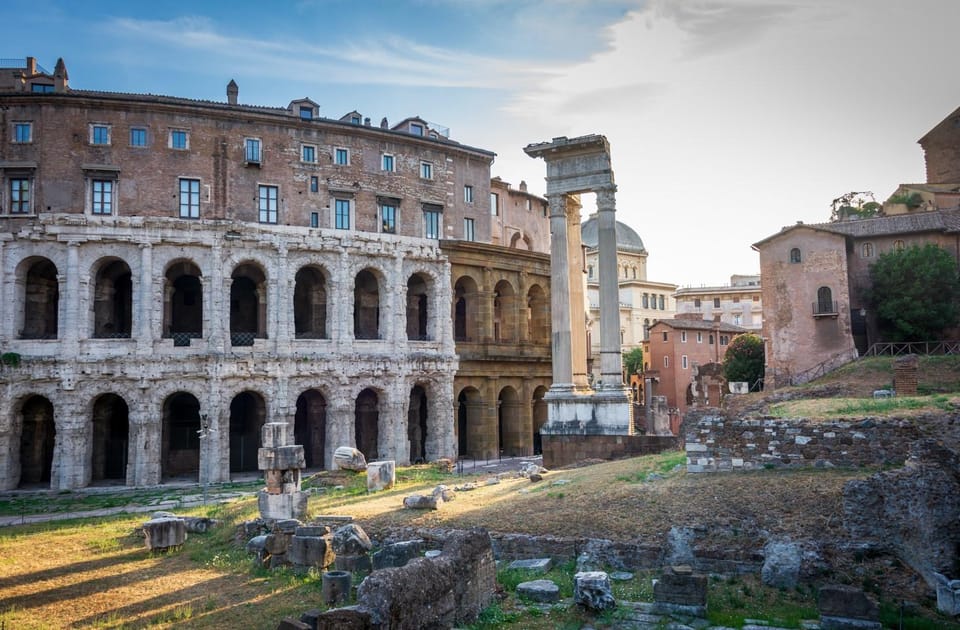 Rome: Trastevere and Jewish Ghetto Highlights Tour - Marcello Theater to Tiber Island: Seeing the City’s Layers Without Getting Lost
