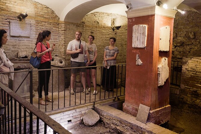 Rome: Trastevere Hidden Gems and Jewish Ghetto Small Group Tour - Stop 5: Il Portico Di Ottavia—Ghetto Streets, Colosseum Origins, and Food Stops