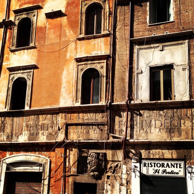 Rome: Trastevere Jewish Quarter Private Walking Tour - Coffee or Gelato on Us: A Smart Way to End