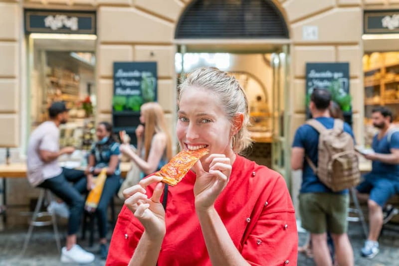 Rome: Trastevere or Jewish Quarter Street Food Tour - The Jewish Quarter route: Campo de’ Fiori, the ghetto streets, and the walk to Sant’Eustachio