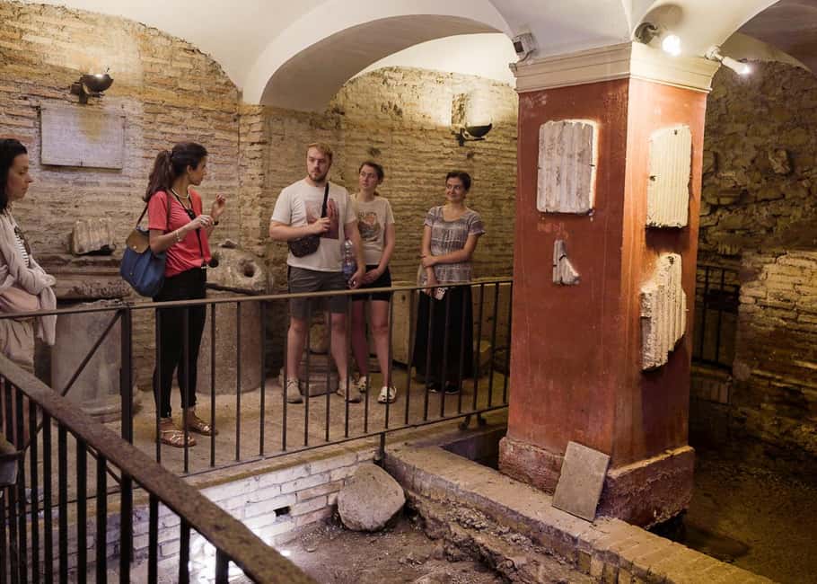 Rome: Trastevere with Underground Crypt & Jewish Ghetto tour - Tiber Island: Legends Where the River Does the Talking