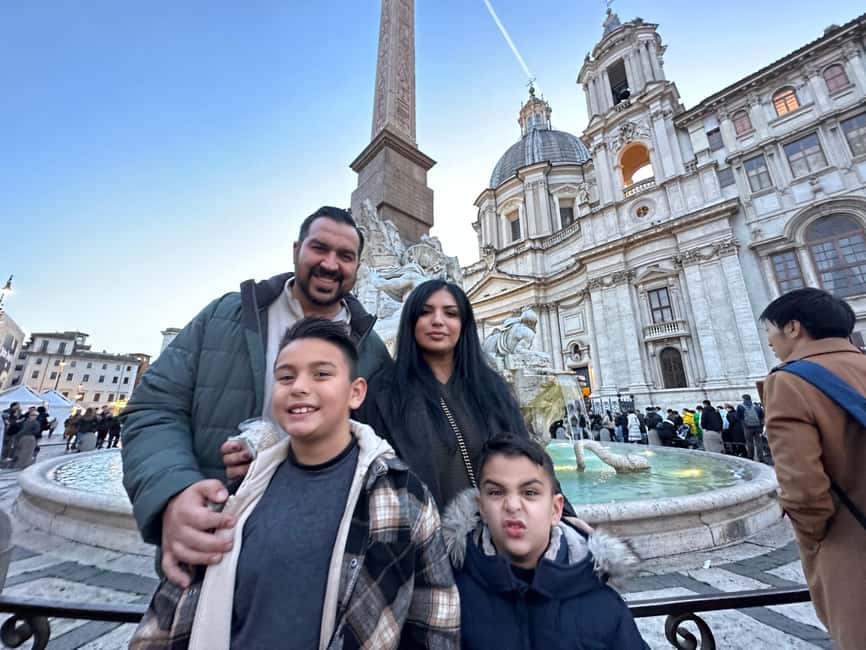 Rome: Treasure Hunt for Kids and Families Trevi and Pantheon - Piazza Navona: Keep the Momentum Without the Museum Fatigue
