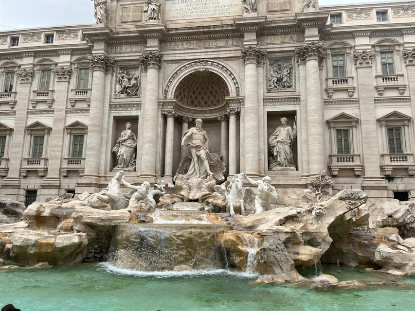 Rome: Trevi Fountain District Underground Tour and Ice Cream - Trevi Fountain proper: fast, crowded, and still useful